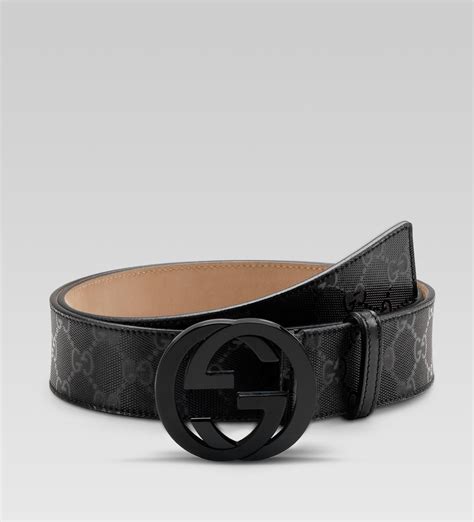 black gucci belt for men|all black men Gucci belt.